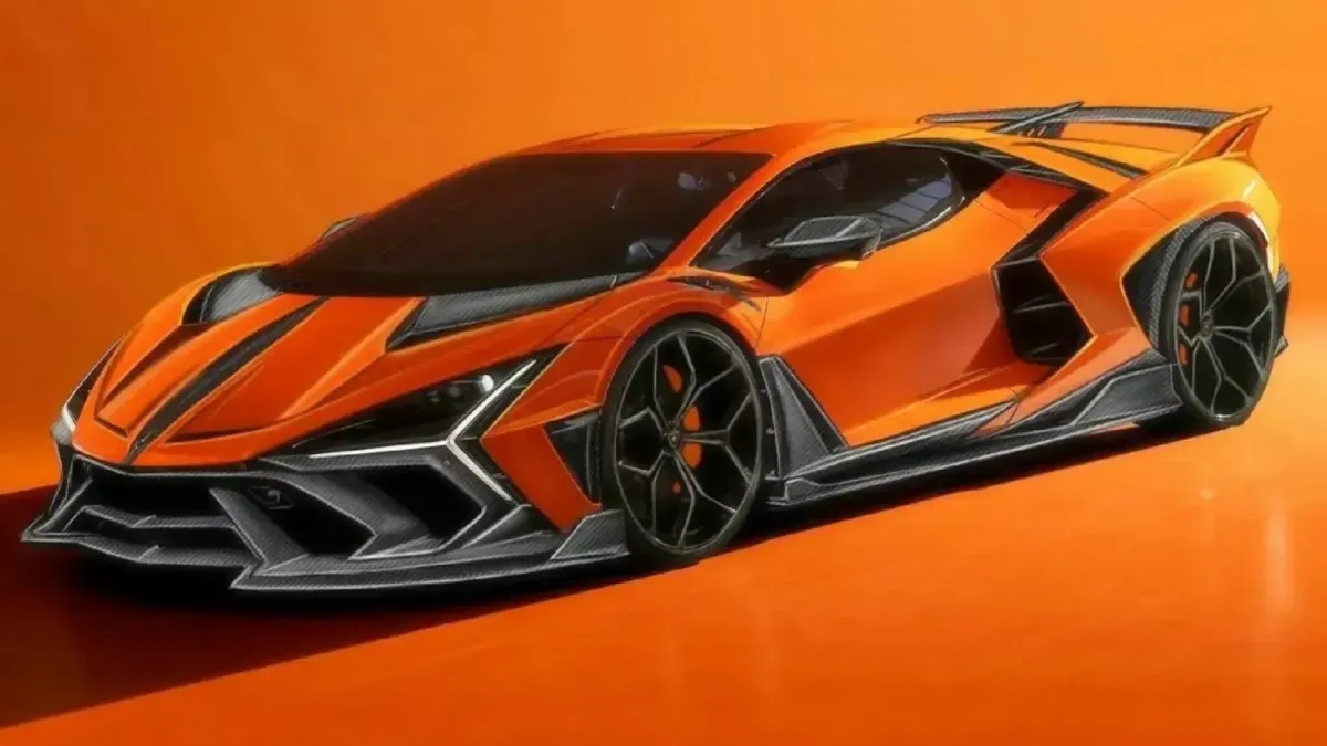 Keyvany Renderings of Lamborghini Revuelto Body Kit