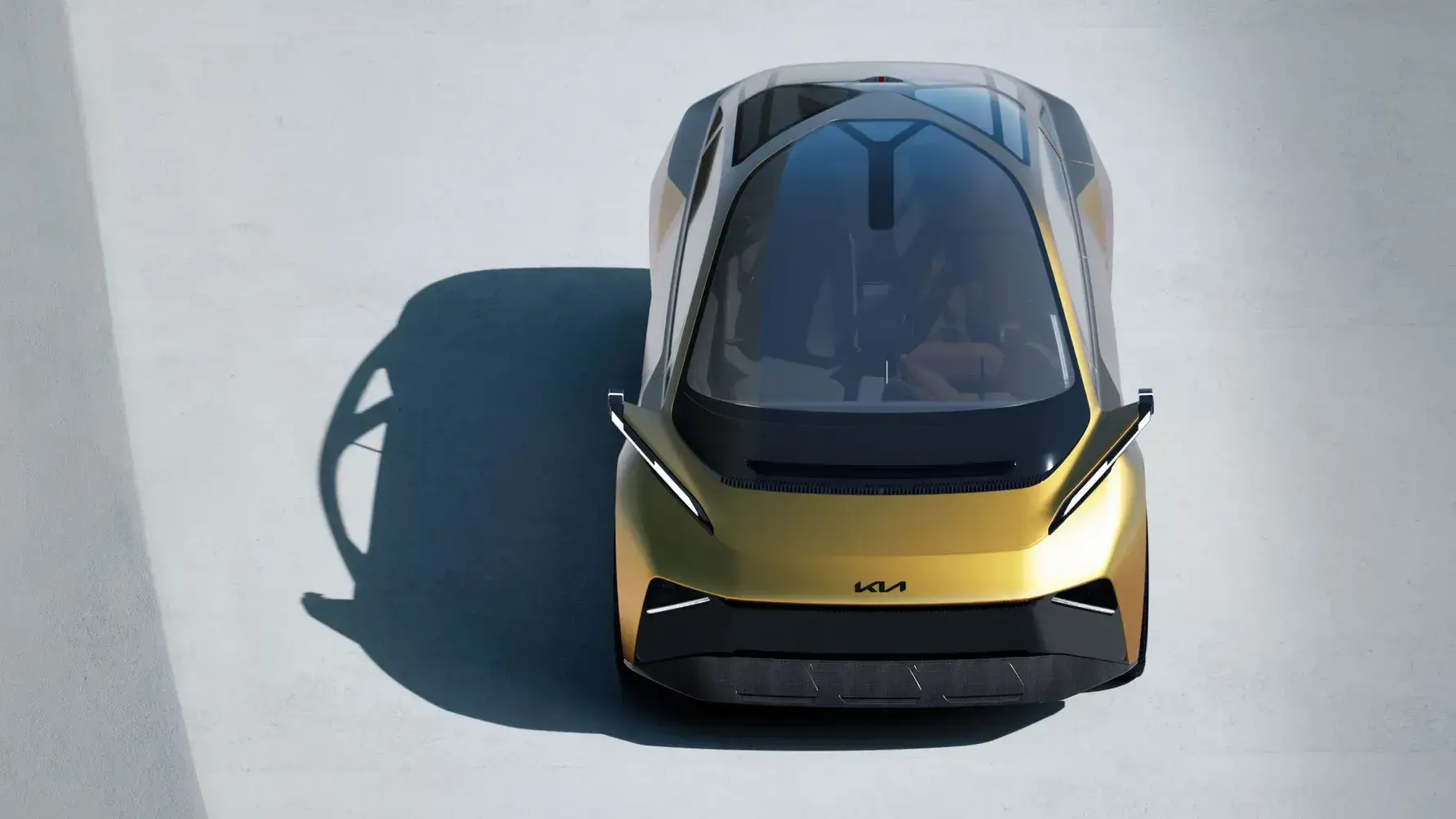 Kia Meta Turismo concept rear three-quarter view highlighting streamlined bodywork and performance-oriented stance