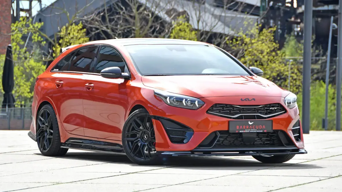 Kia Proceed GT with Barracuda Dragoon Wheels and Koch Racing Upgrades
