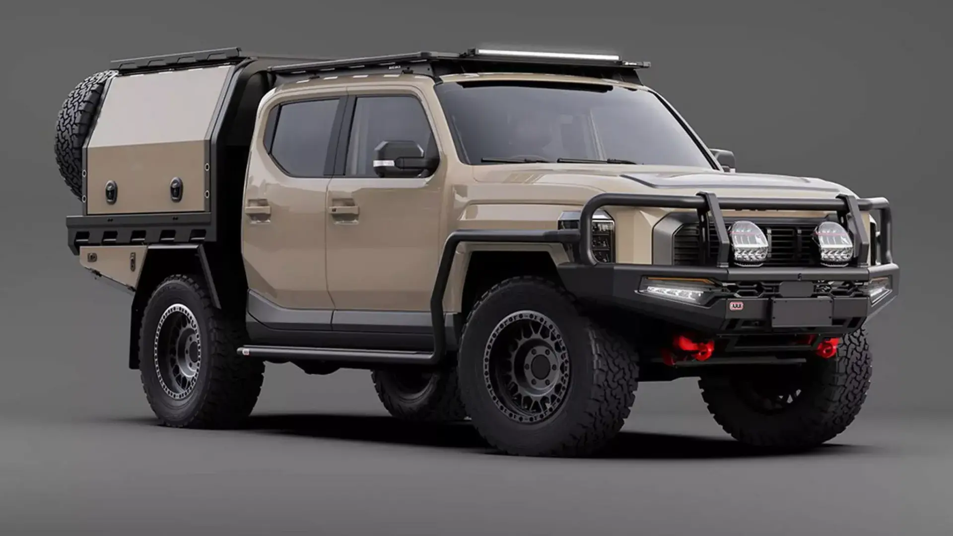 Kia tasman arb off road upgrades 1