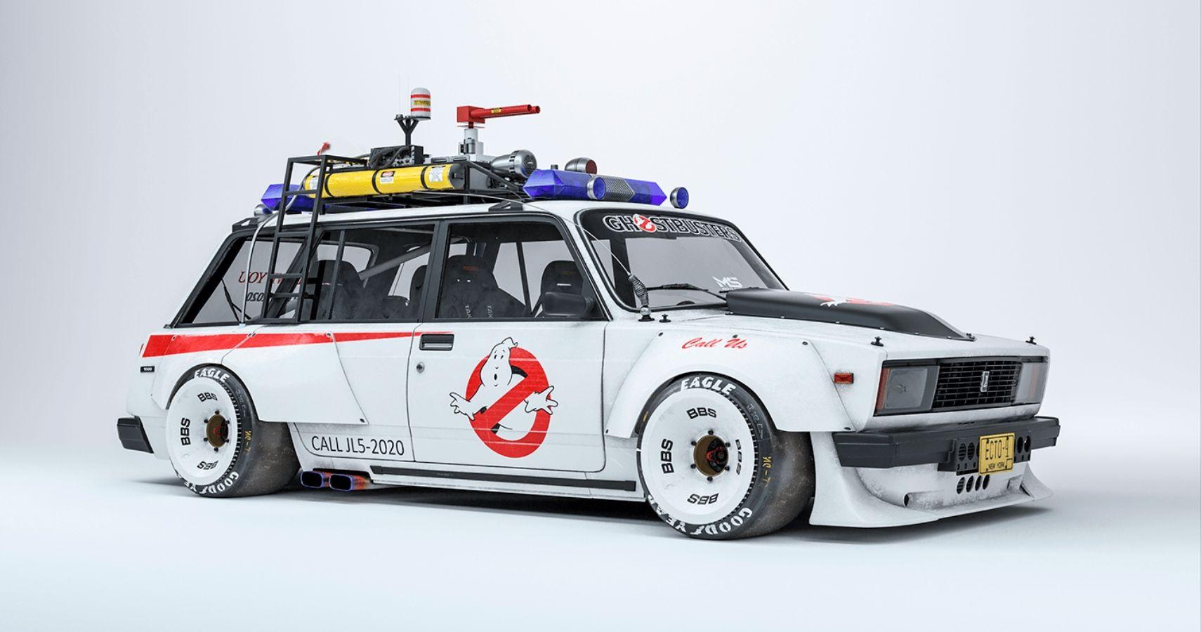Lada ghostbuster rendering featured image