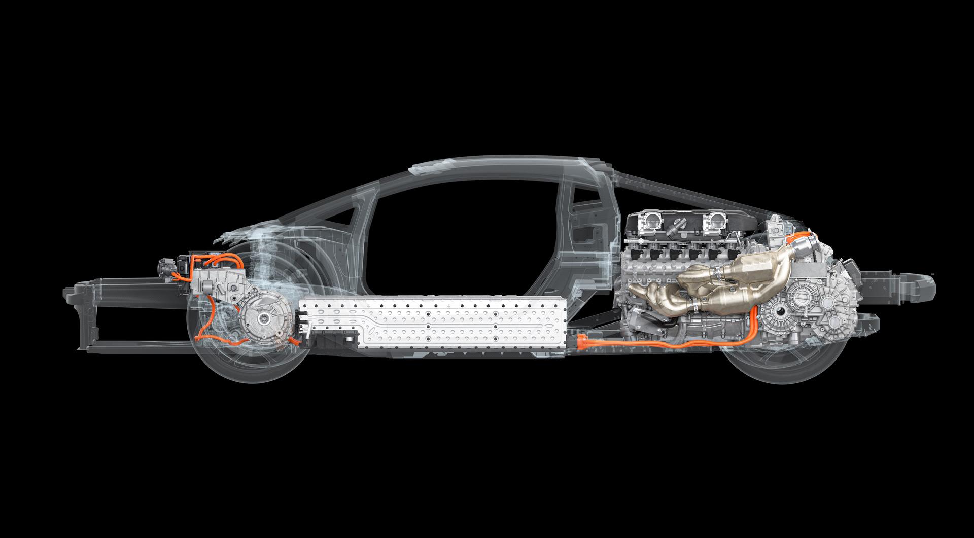 Lamborghini aventador successors v 12 plug in hybrid powertrain 100876682 h