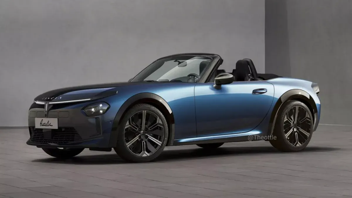 Is the New Lancia's design suitable for a rebadged Mazda Miata?