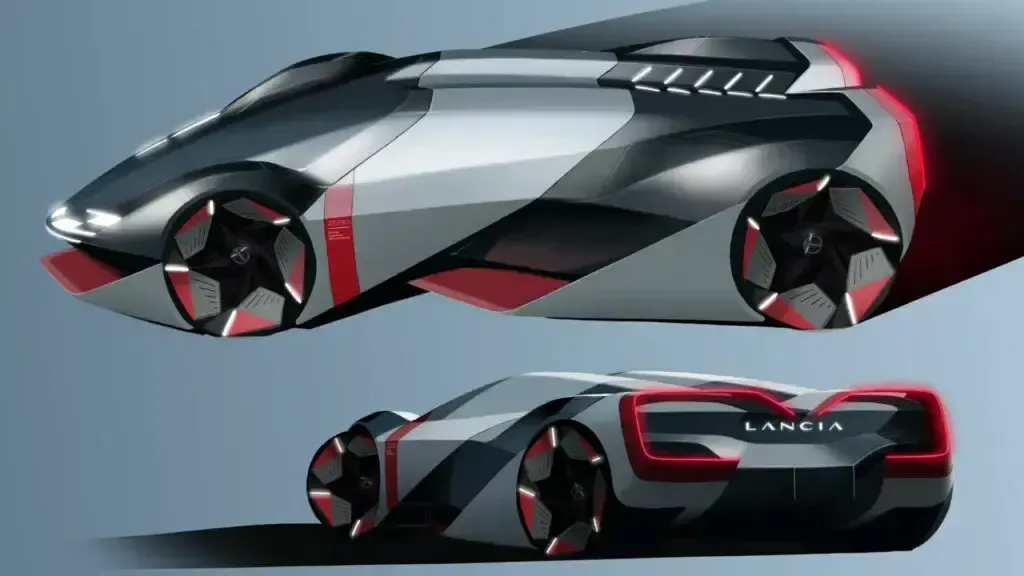 Lancia Zero Electric Sports Car Concept Triumphs in 2024