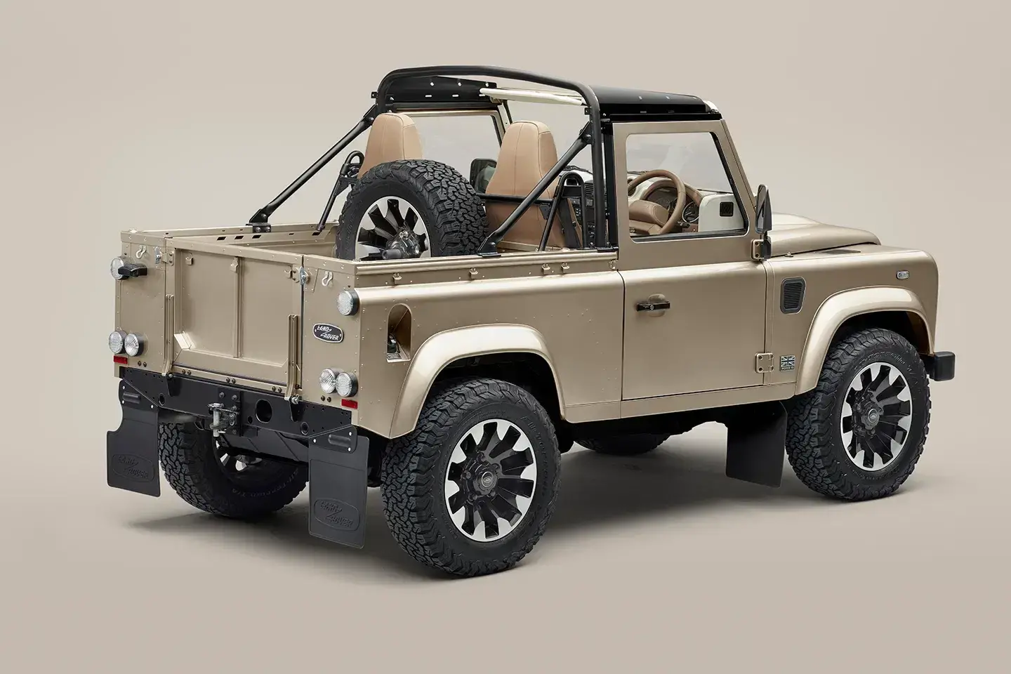 Land rover defender v8 soft top convertible 2 1