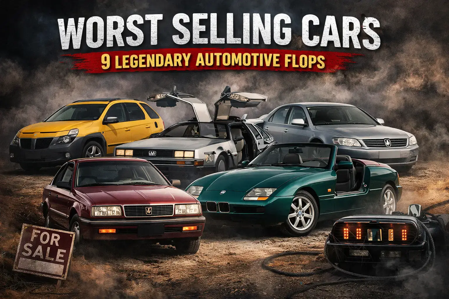 Legendary car flops in focus