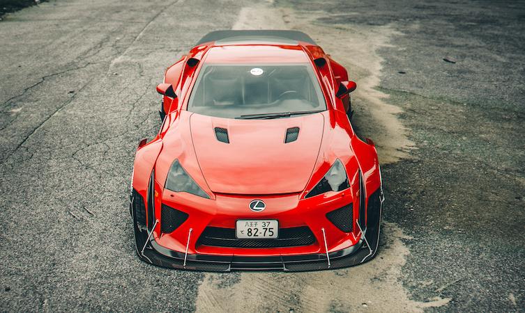 Lexus lfa wide body