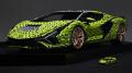 Life size lego technic lamborghini sian fkp 37 16