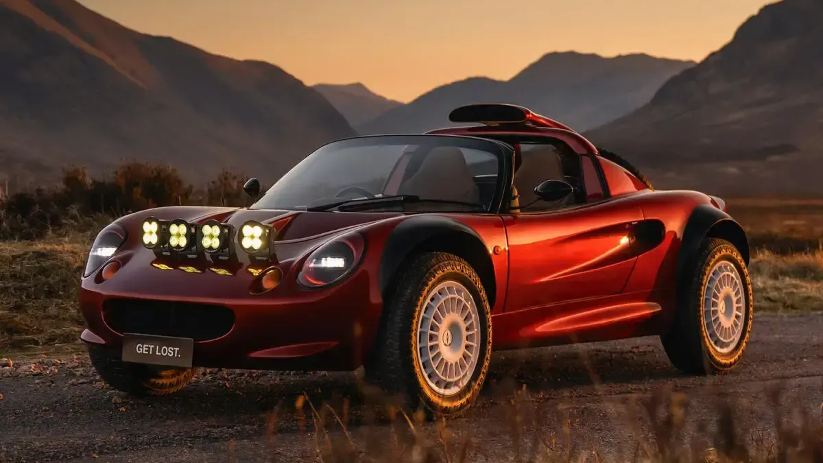 Lotus Elise S1 Restomod Becomes Off-Road Rally Safari Car