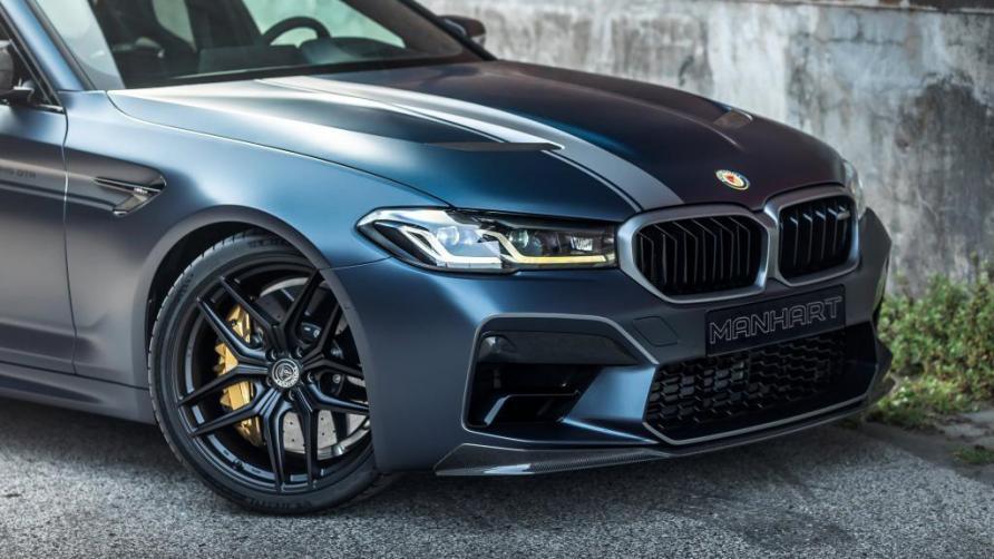 Manhart has increased the power of a single BMW M5 CS to 777bhp