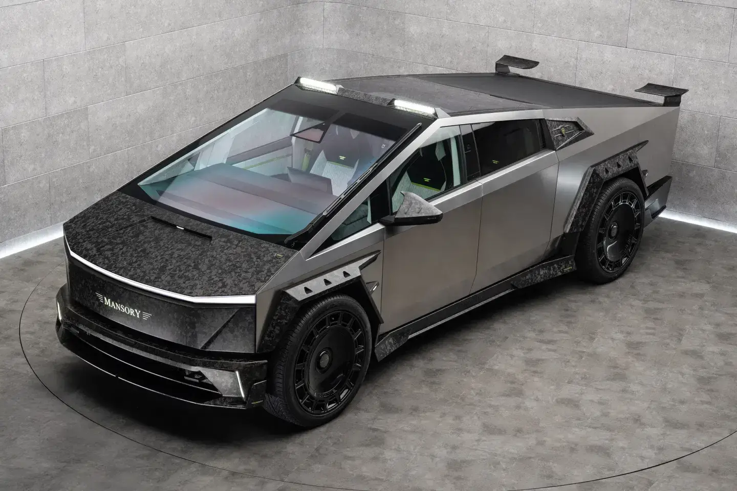 Mansory elongation a wild tesla cybertruck 1