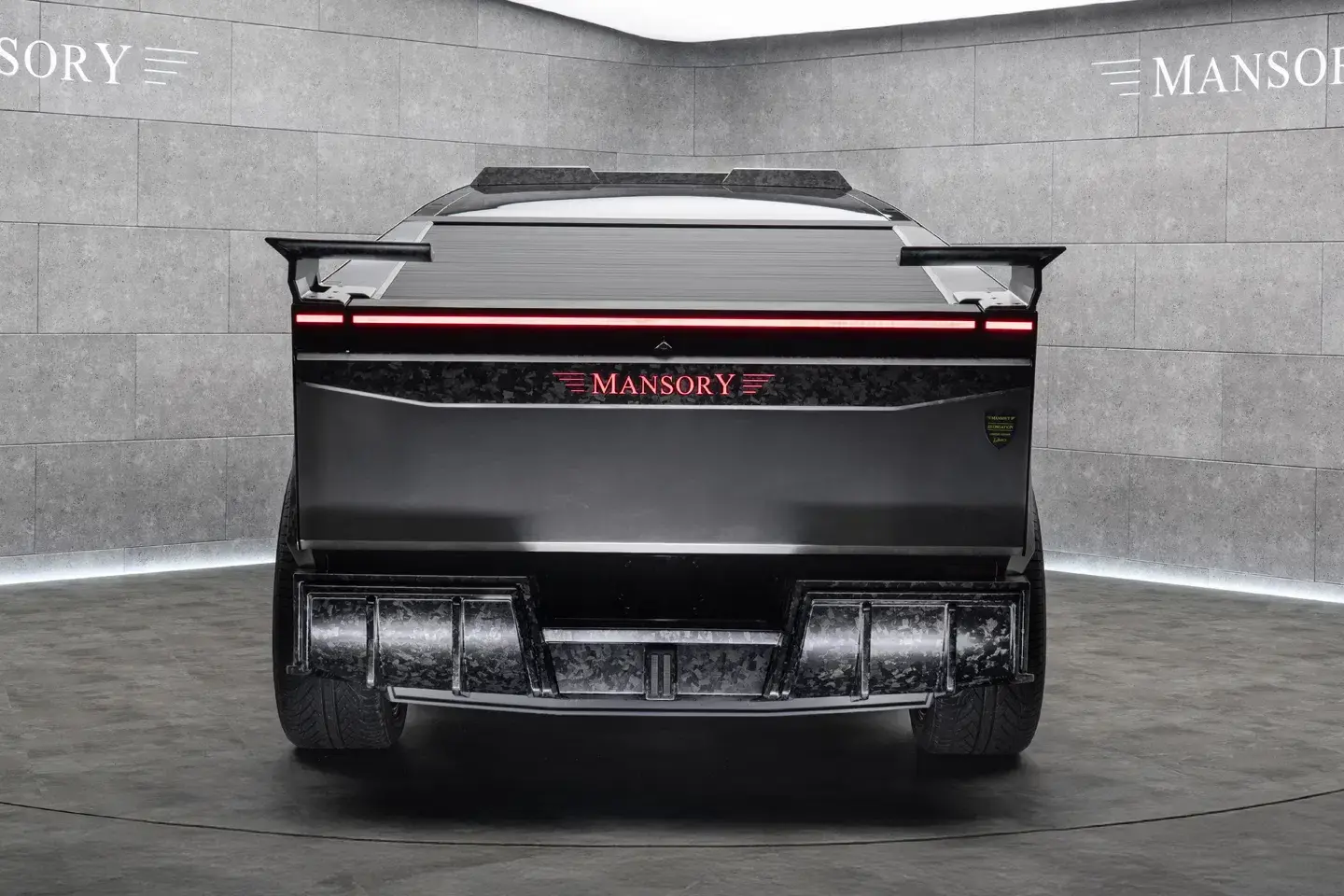 Mansory elongation a wild tesla cybertruck 10 1