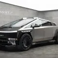 Mansory elongation a wild tesla cybertruck 9 1 