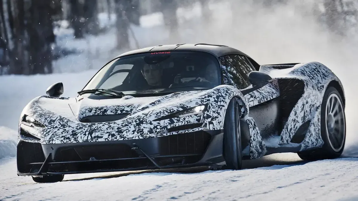 McLaren W1 Winter Testing: Hybrid Hypercar Tackles Arctic