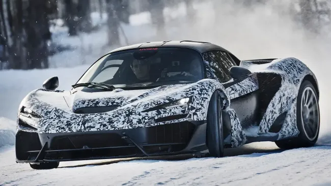 McLaren W1 Winter Testing: Hybrid Hypercar Tackles Arctic