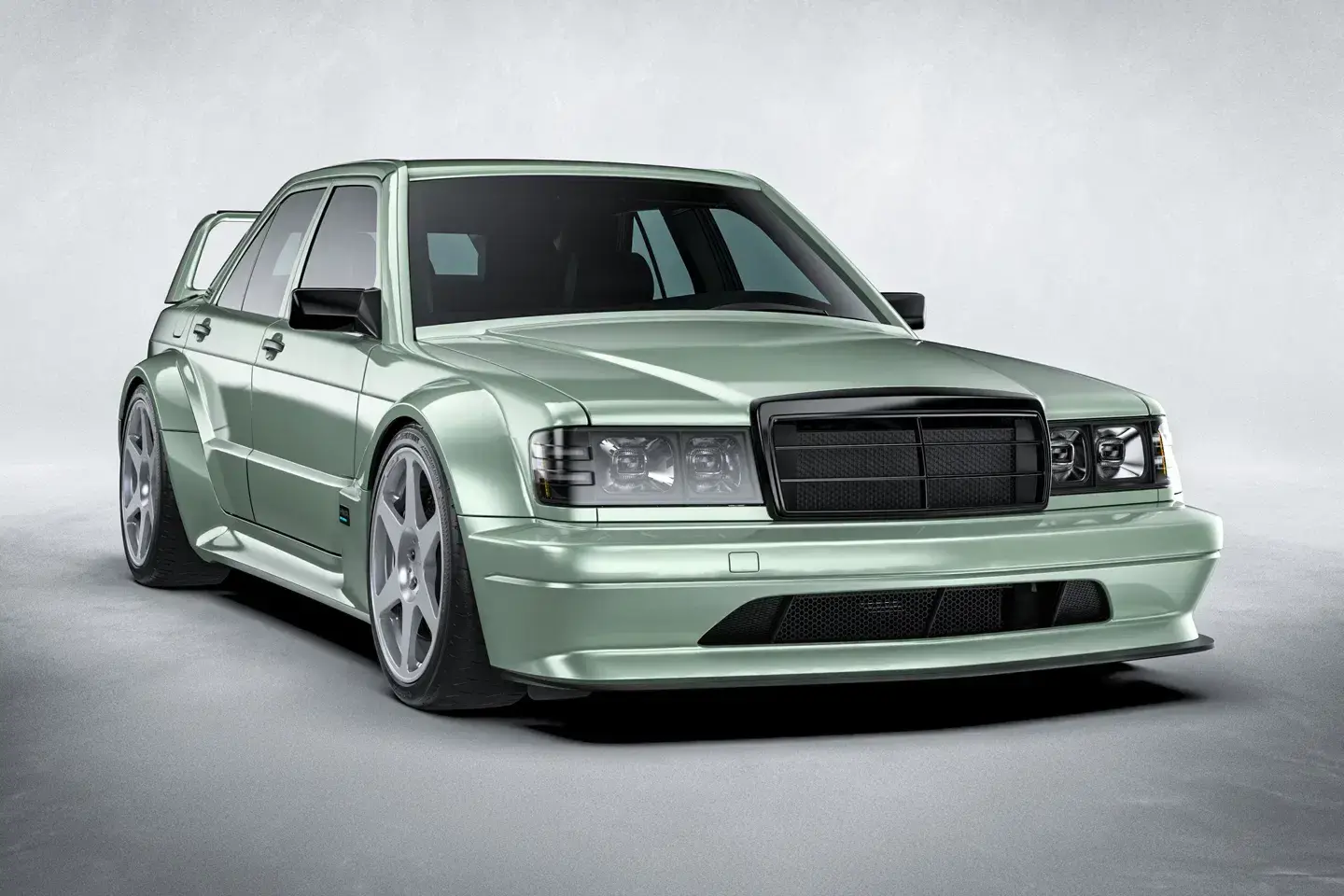 Mercedes 190e hwa evo nurburgring 24 hours debut 2 1