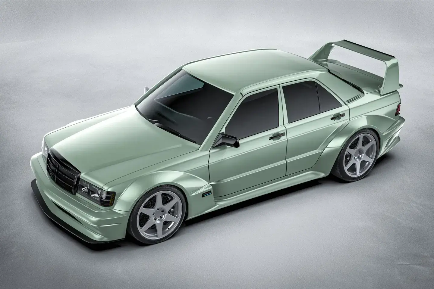 Mercedes 190e hwa evo nurburgring 24 hours debut 5 1