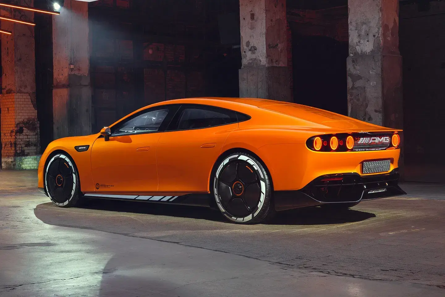 Mercedes amg gt xx electric supercar 1