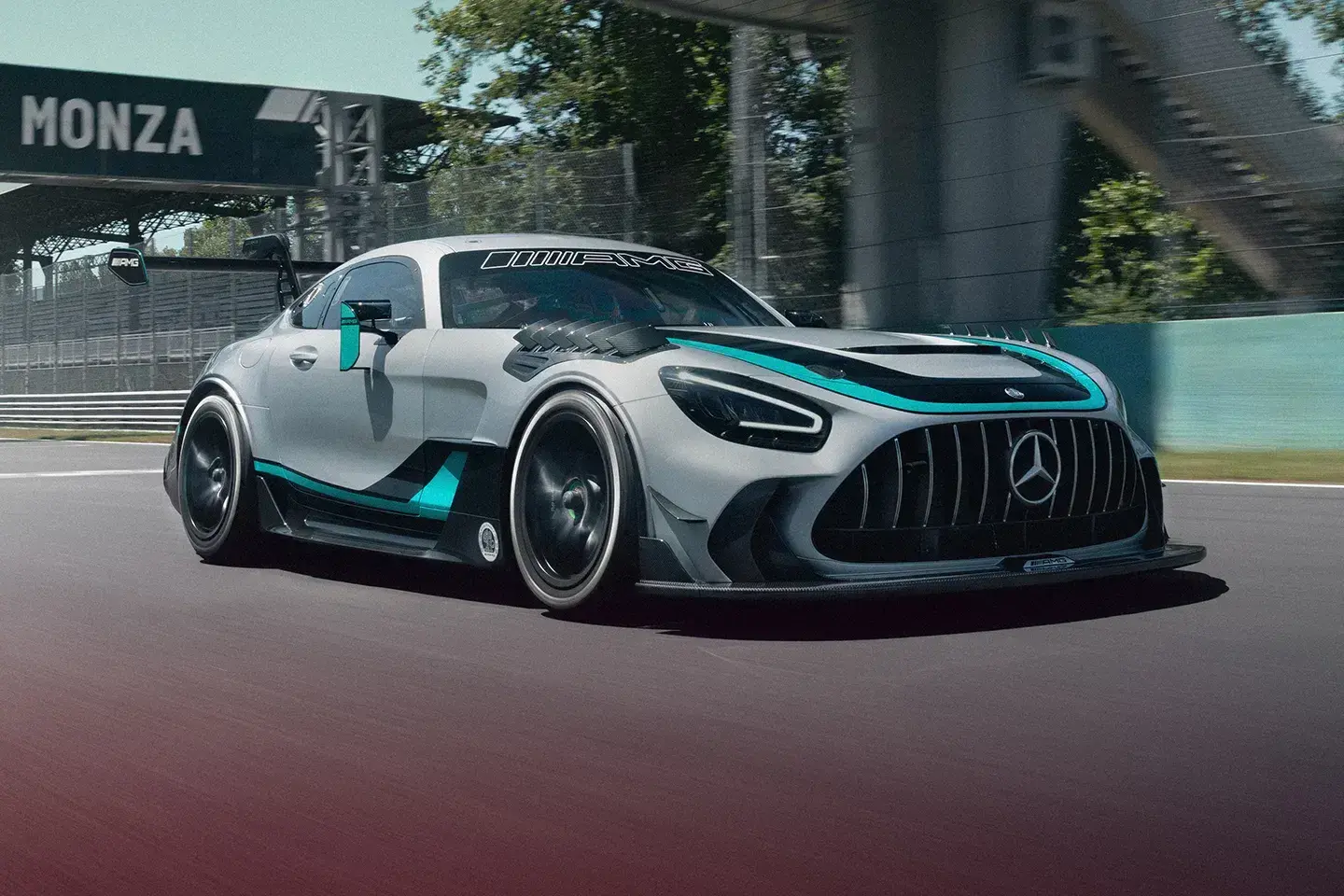 Mercedes amg gt2 edition w16 track car 1