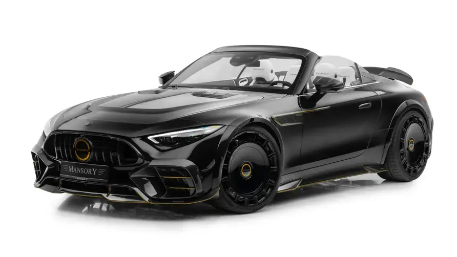 Mercedes sl r 232 widebody by mansory 01