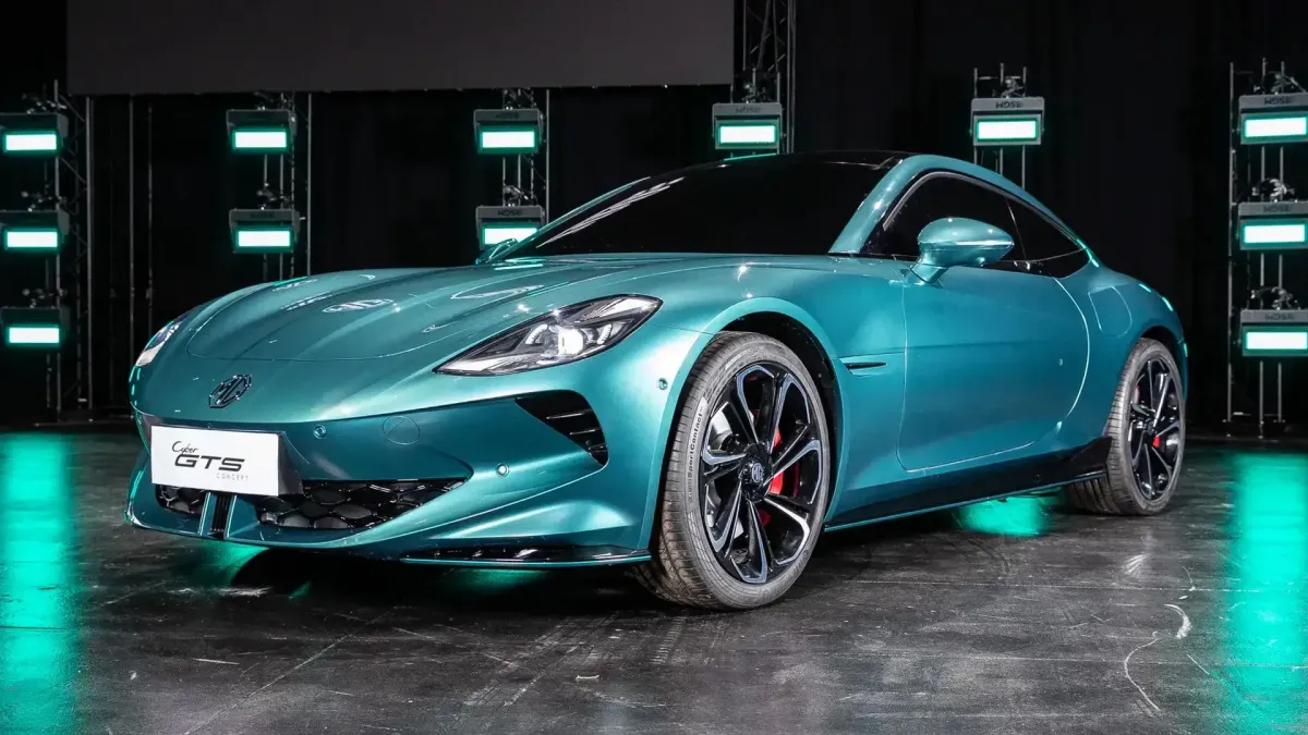 MG Unveils Electric Sports Car The Cyberster
