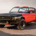 Modified 1968 ford mustang fastback render 1