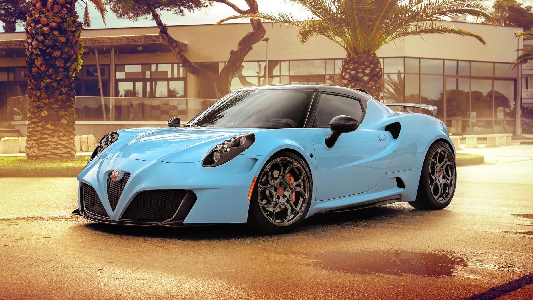 Modified alfa romeo 4c 2