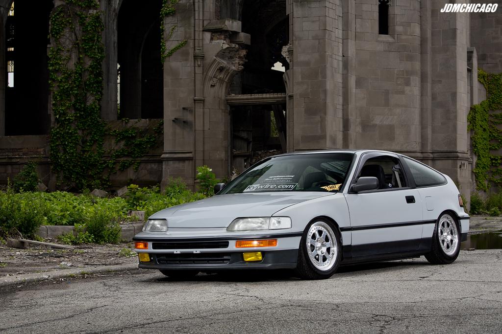 Modified honda crx