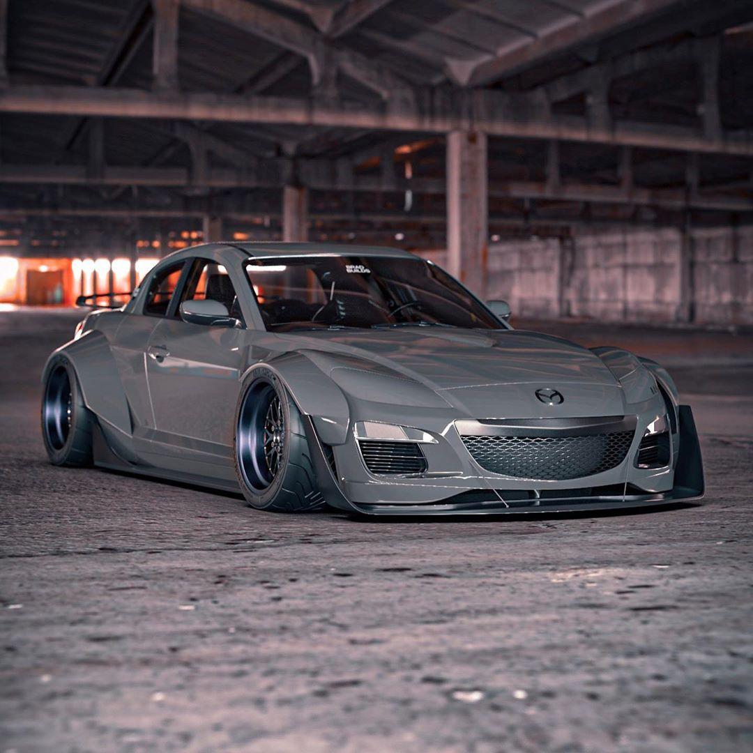 Modified mazda rx 8