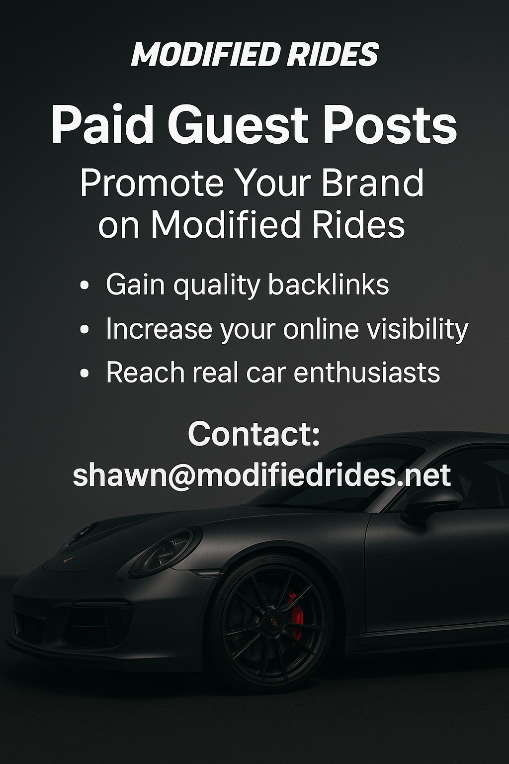 Modifiedrides guest posts