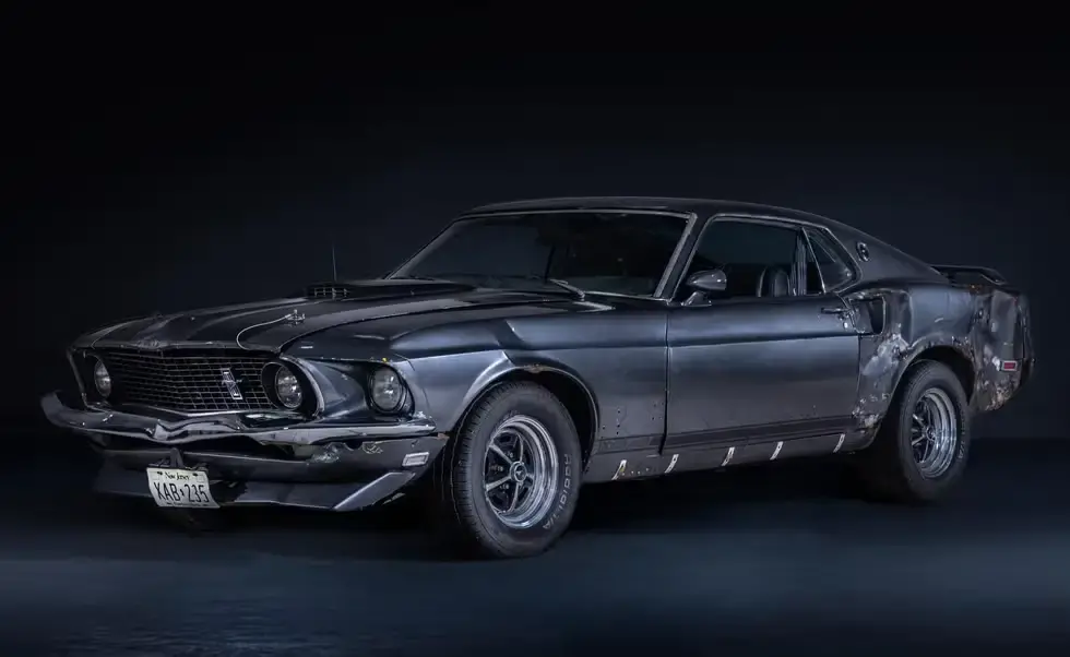 1969 Ford Mustang Mach 1 from John Wick Chapter 2 movie auction