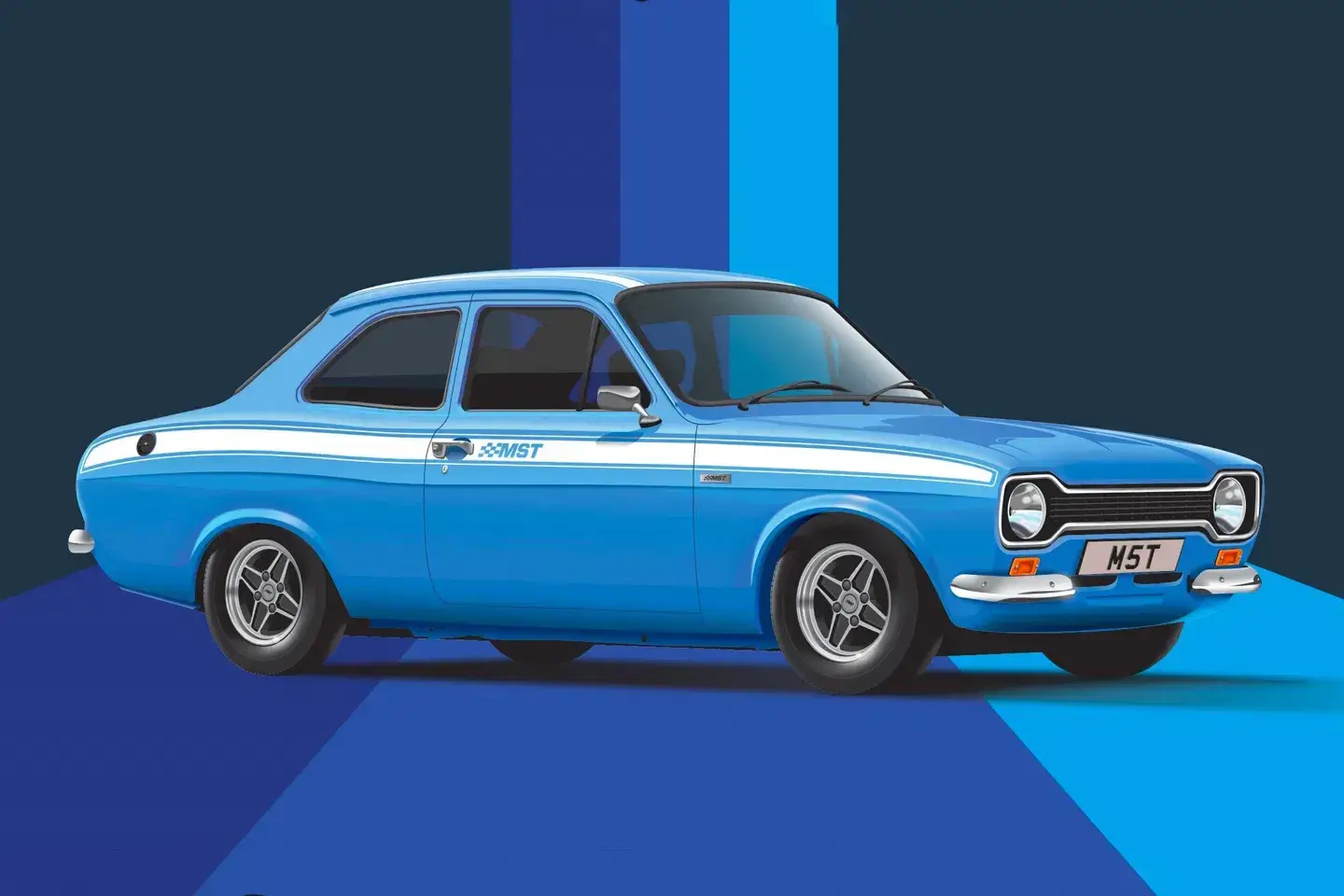 Mst mk1 sports ford escort restomod 1