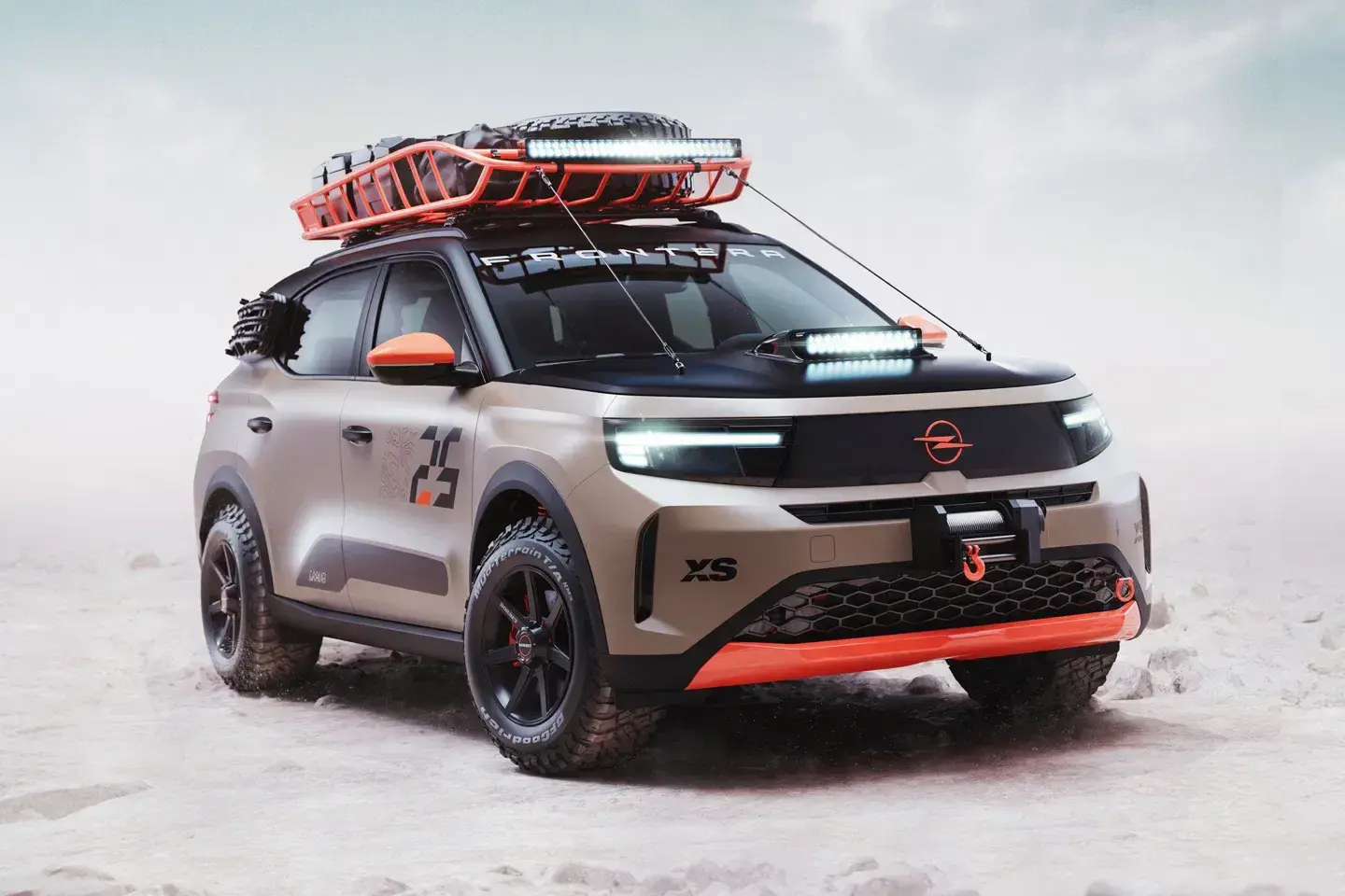 Opel frontera gravel rugged electric suv 6 1