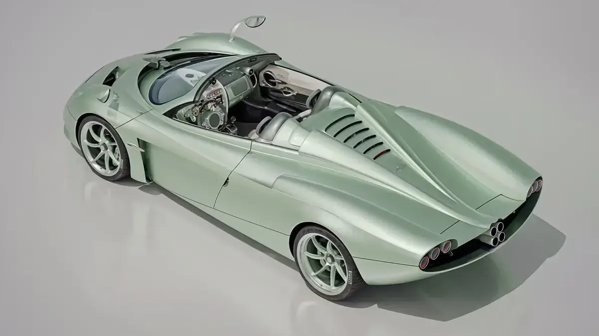 Pagani Huayra Codalunga Speedster with Manual V12 Revealed