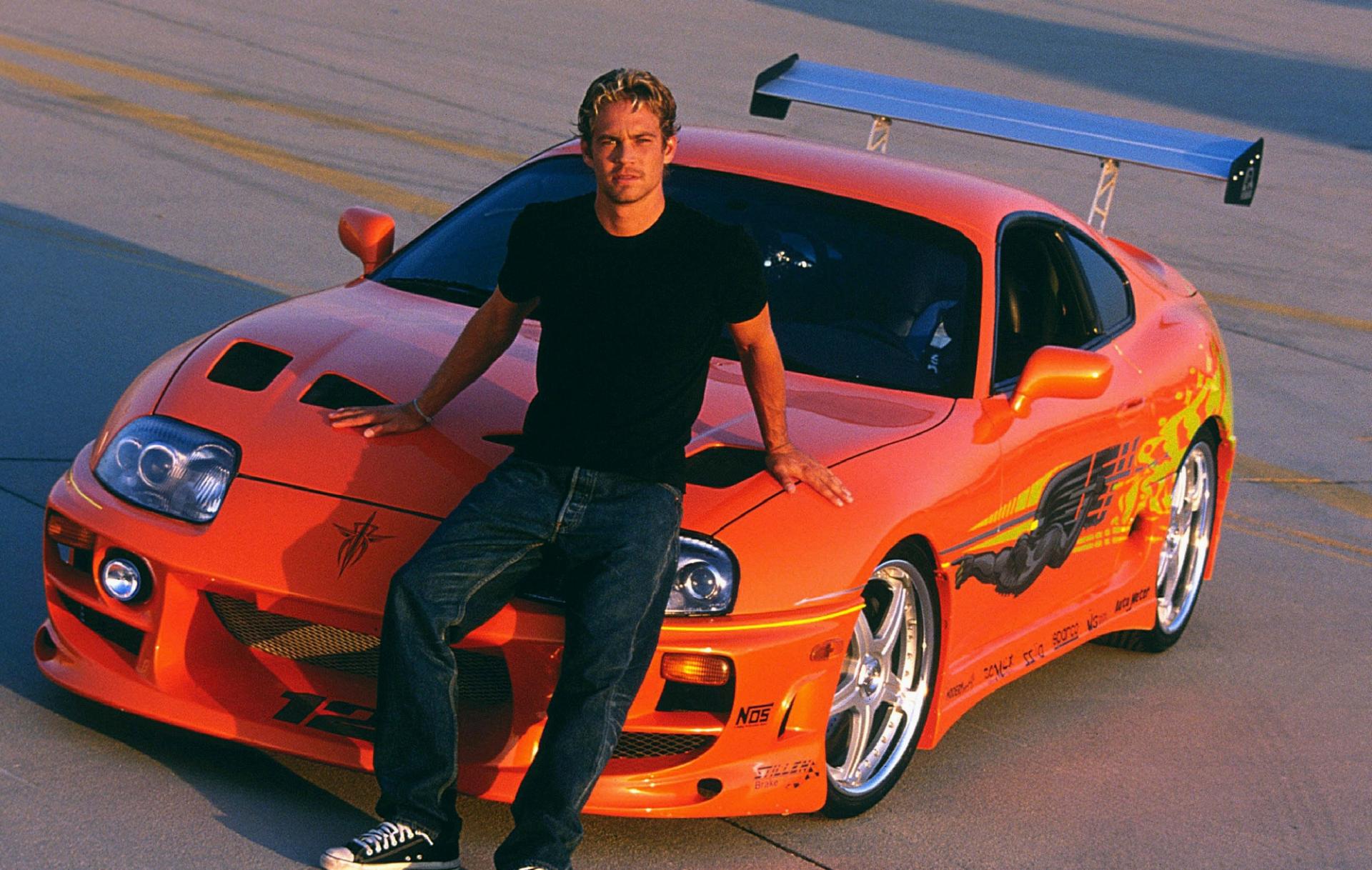 Paul walker in the fast furious 2001