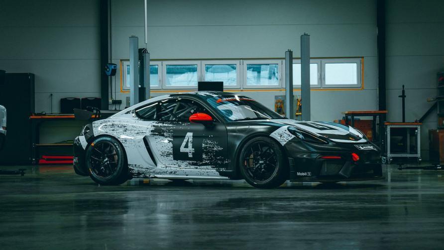 Porsche 718 cayman gt4 clubsport trackday mr 2