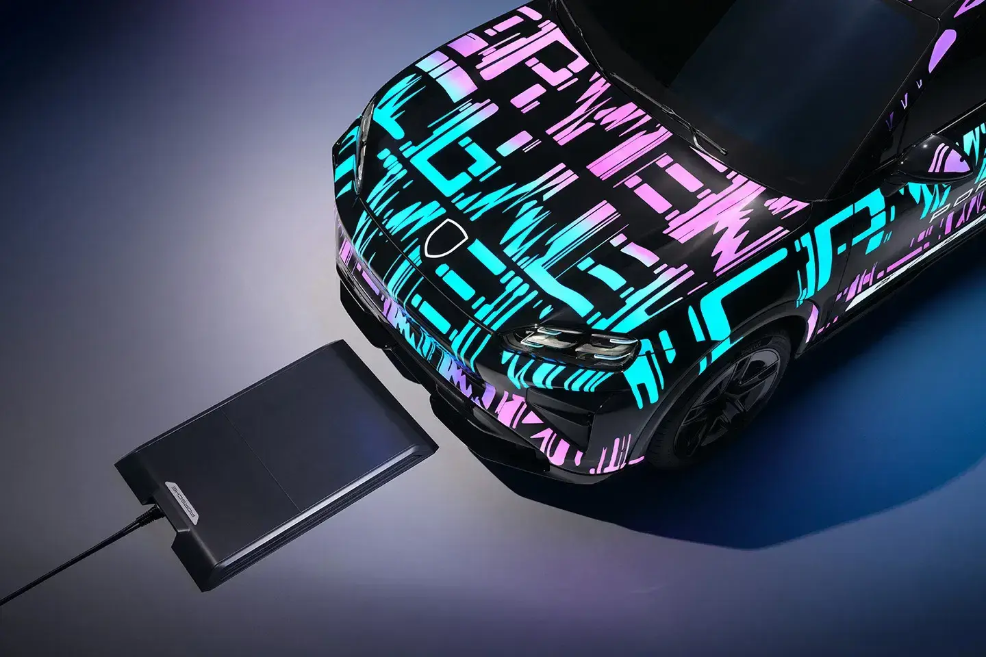 Porsche cayenne electric wireless charging 1