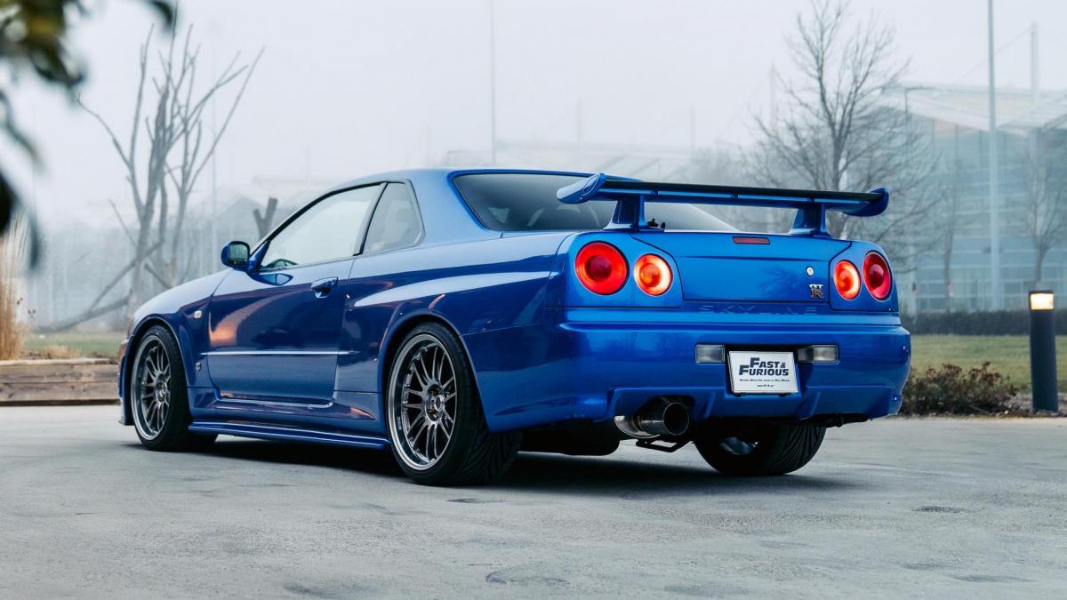 You can own the Nissan Skyline GTR driven by Paul Walker in Fast and Furious