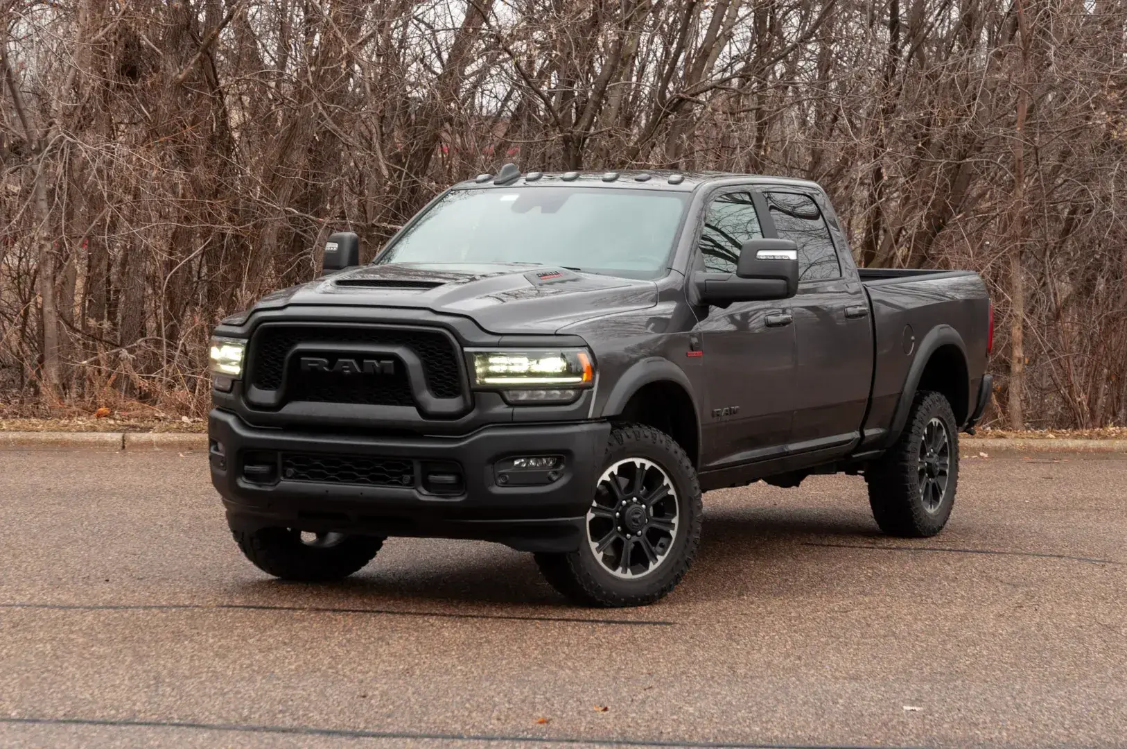 Review of the test drive experience with the 2024 ram 2500 hd rebel 1
