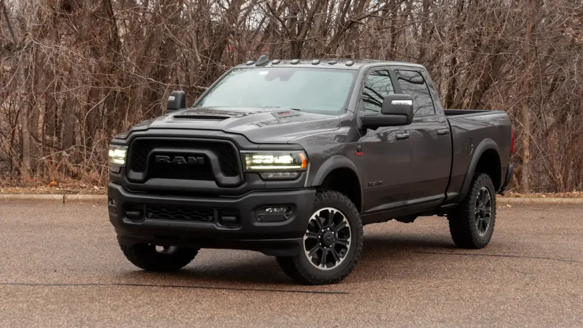 Review of the test drive experience with the 2024 RAM 2500 HD Rebel