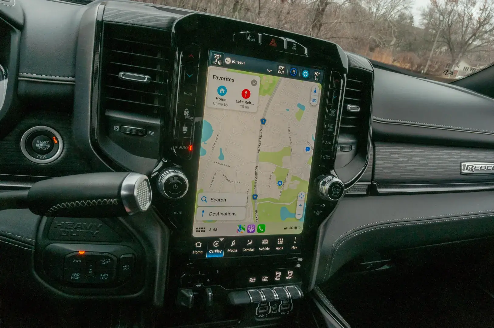 Review of the test drive experience with the 2024 ram 2500 hd rebel 13