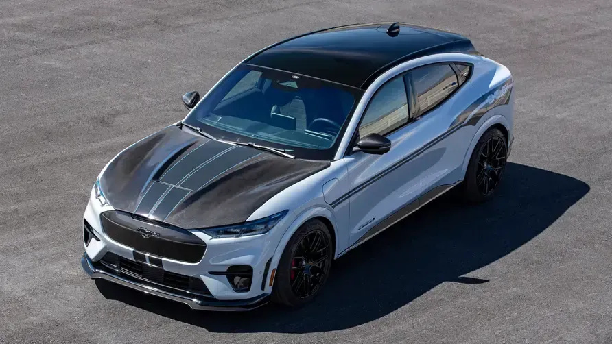 Shelby's first EV is a modified Mustang Mach-E GT