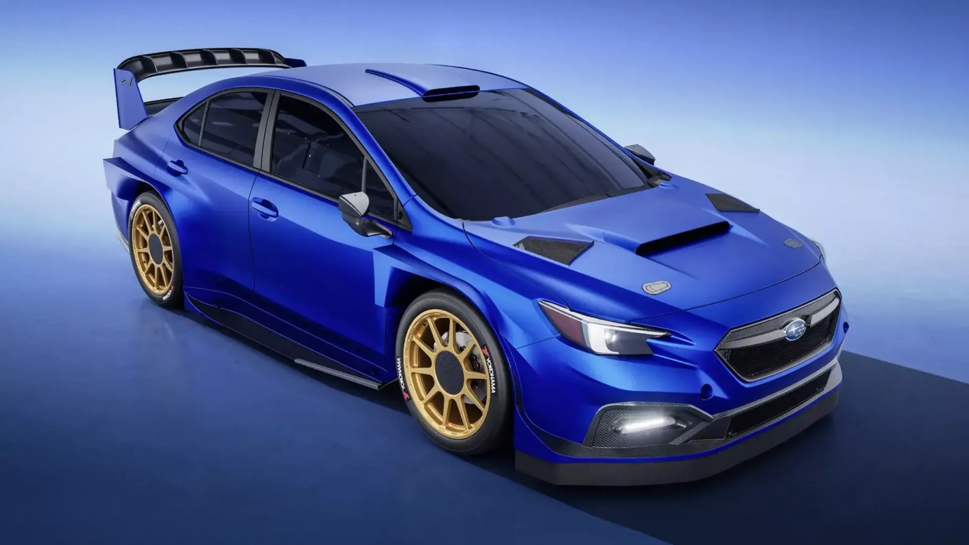 Street legal subaru wrx ara25l rally car render 1