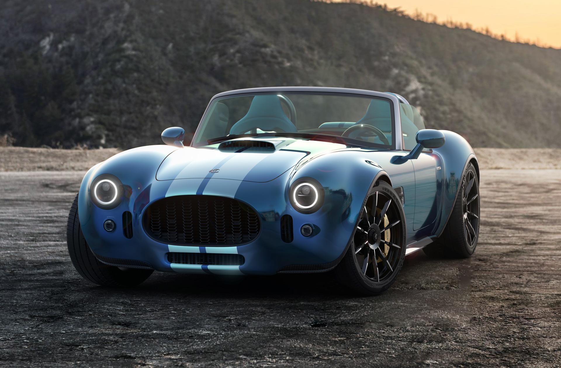 Teaser for ac cobra gt roadster due in 2023 100876420 h