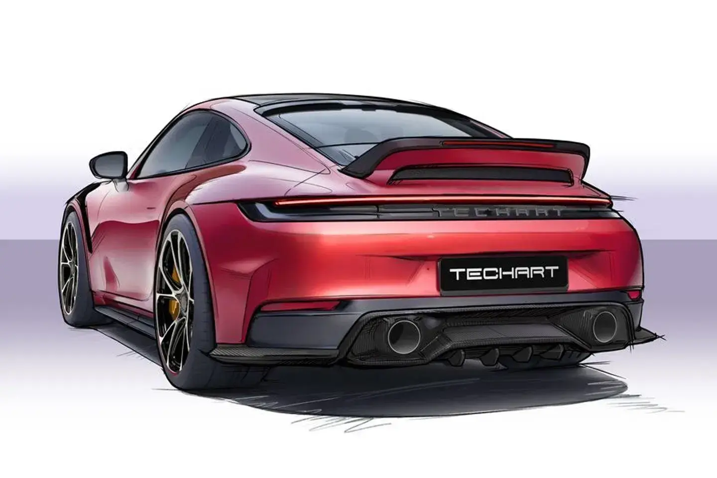 Techart porsche 911 carrera 505hp upgrade 4 1