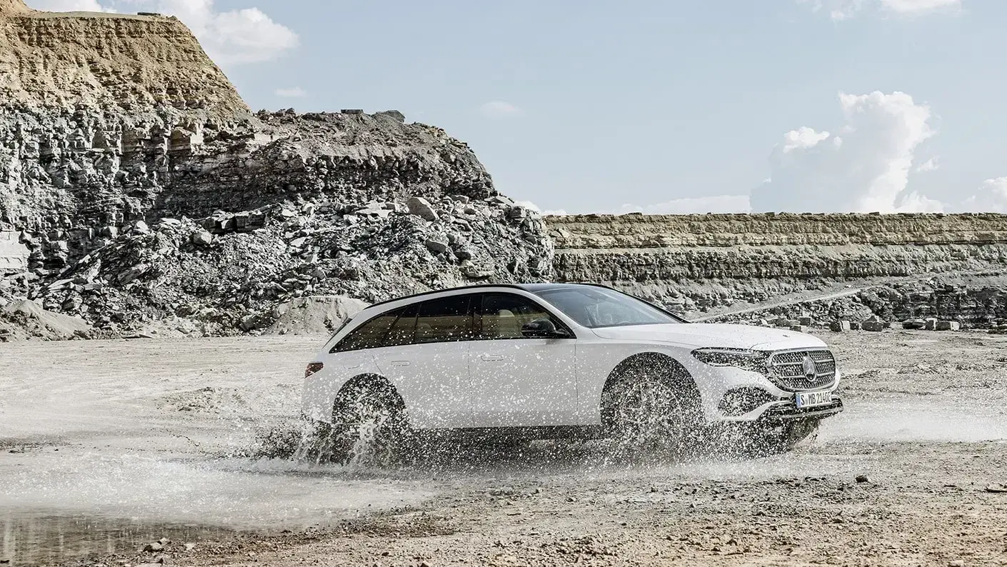 The 2024 mercedes benz e class all terrain 8 1