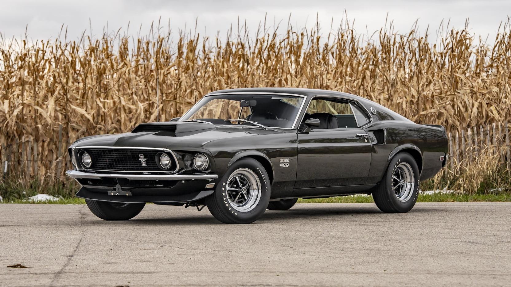 The boss 429 mustang