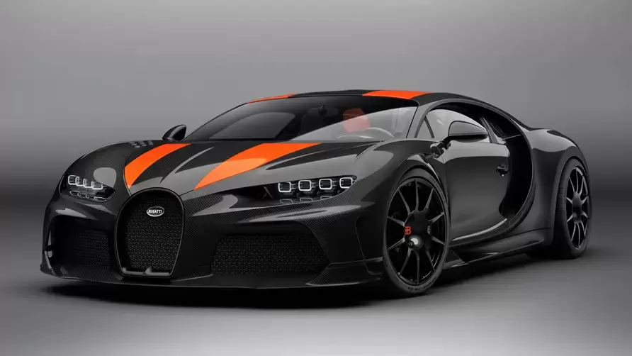 The production bugatti chiron super sport 300 can reach speeds of 300 mph1