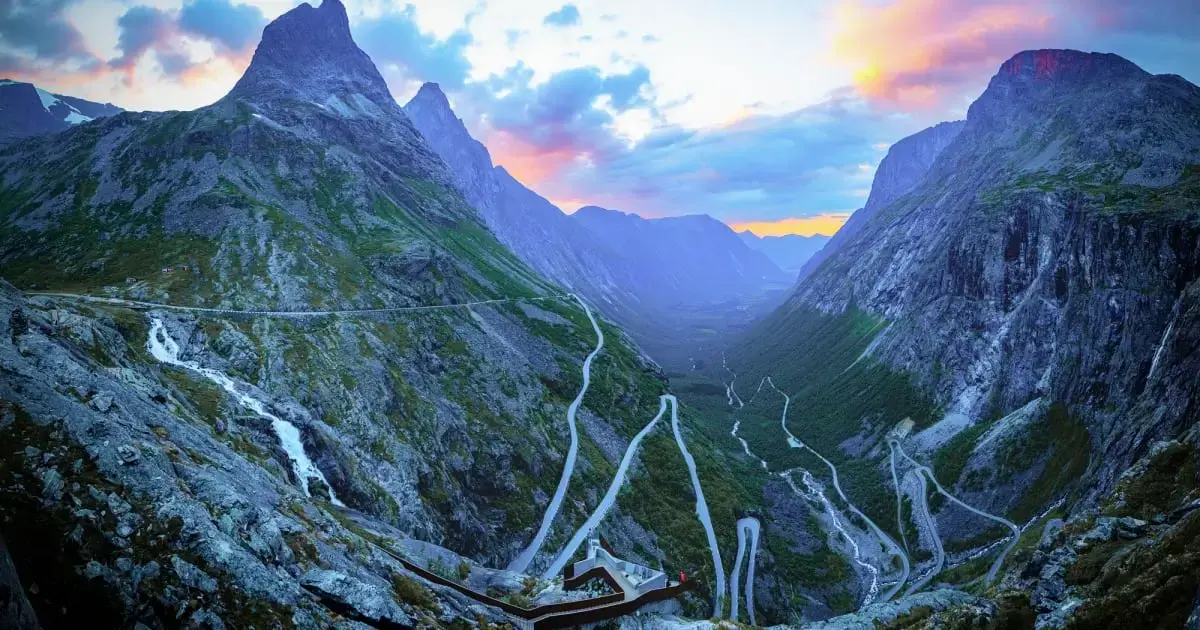 The trollstigen norway