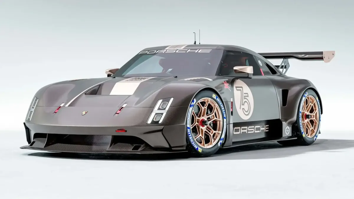 The Vision 357 R Concept embodies Porsche's approach to race car design